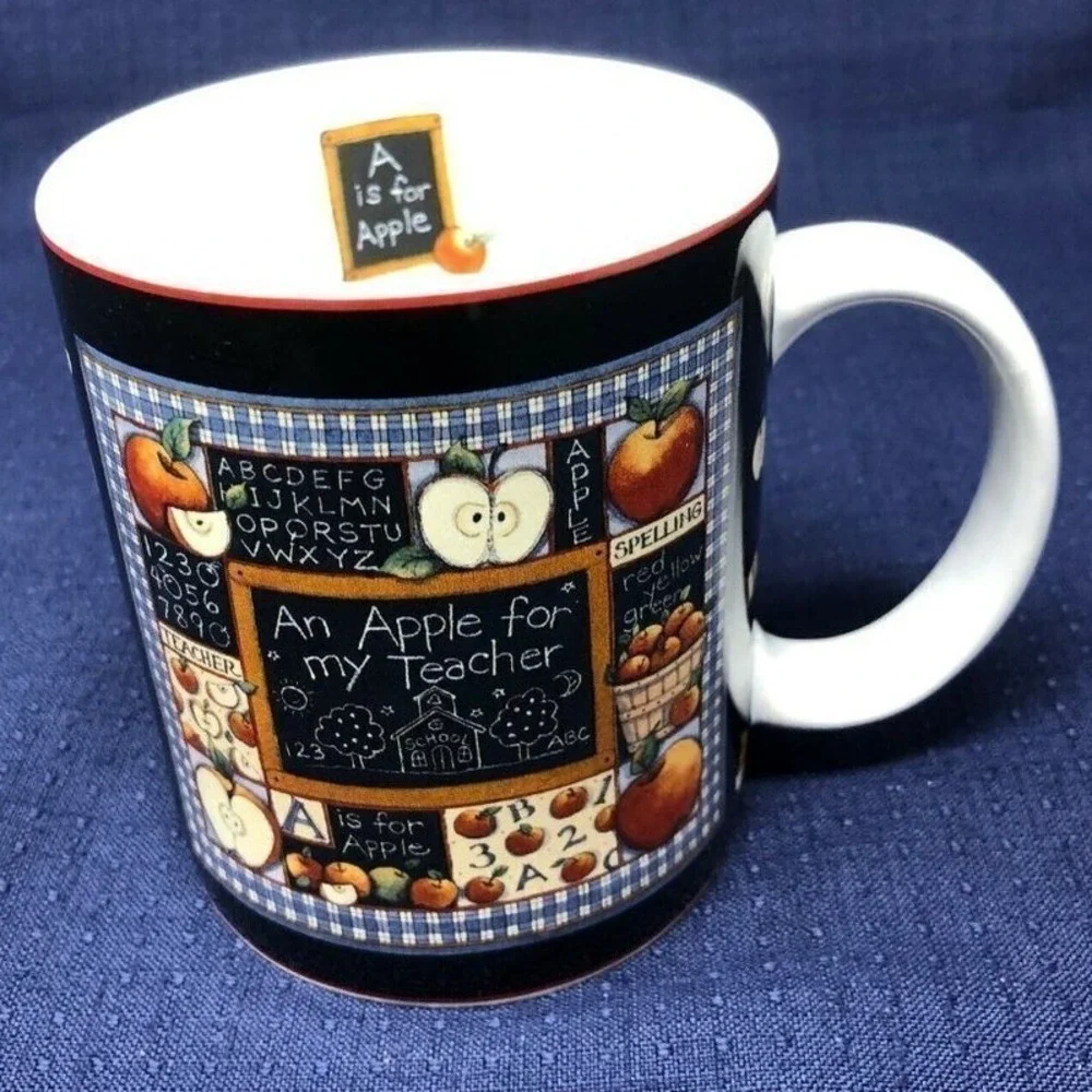Teacher Coffee Mug Lang and Wise An Apple for My Teacher Tea Cup Home‎ School